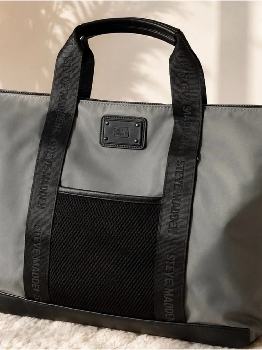 Steve Madden Gray Tote Bag